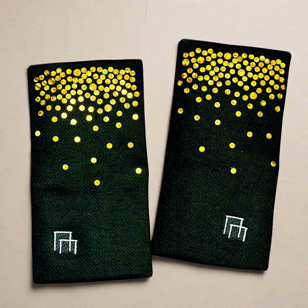 Trendy cute wrist bands that help you grip up fast, best gymnastics wristbands for gymnasts.