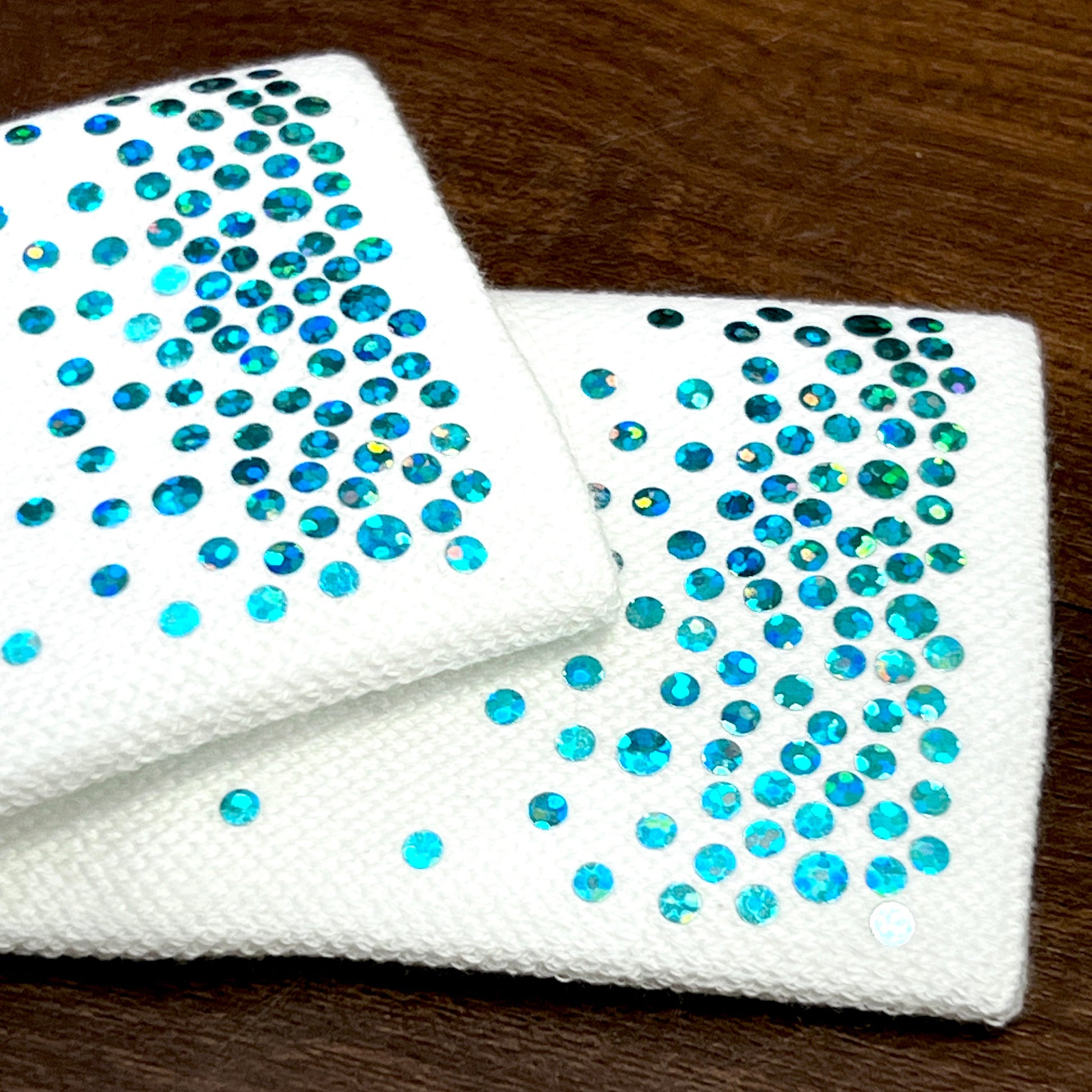 Trendy cute wrist bands that help you grip up fast, best gymnastics wristbands for gymnasts.
