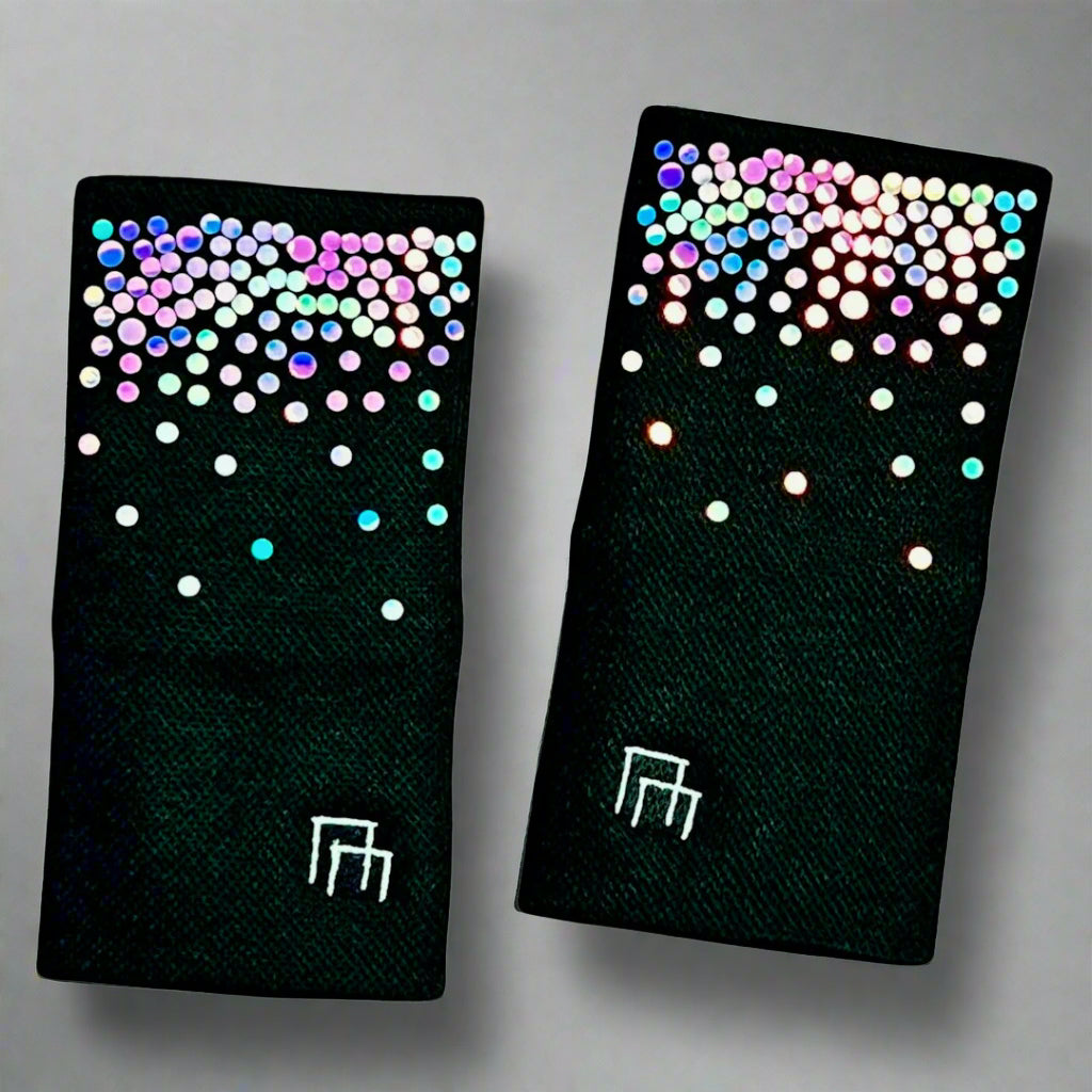 Trendy cute wrist bands that help you grip up fast, best gymnastics wristbands for gymnasts.
