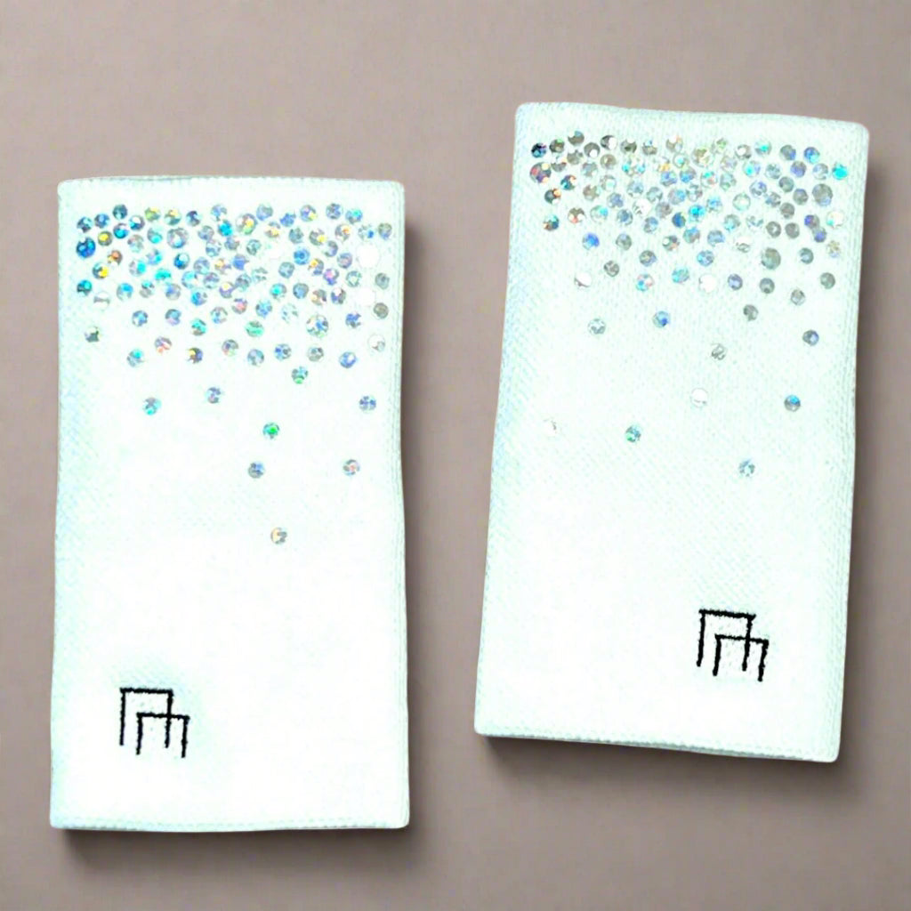 Trendy cute wrist bands that help you grip up fast, best gymnastics wristbands for gymnasts.
