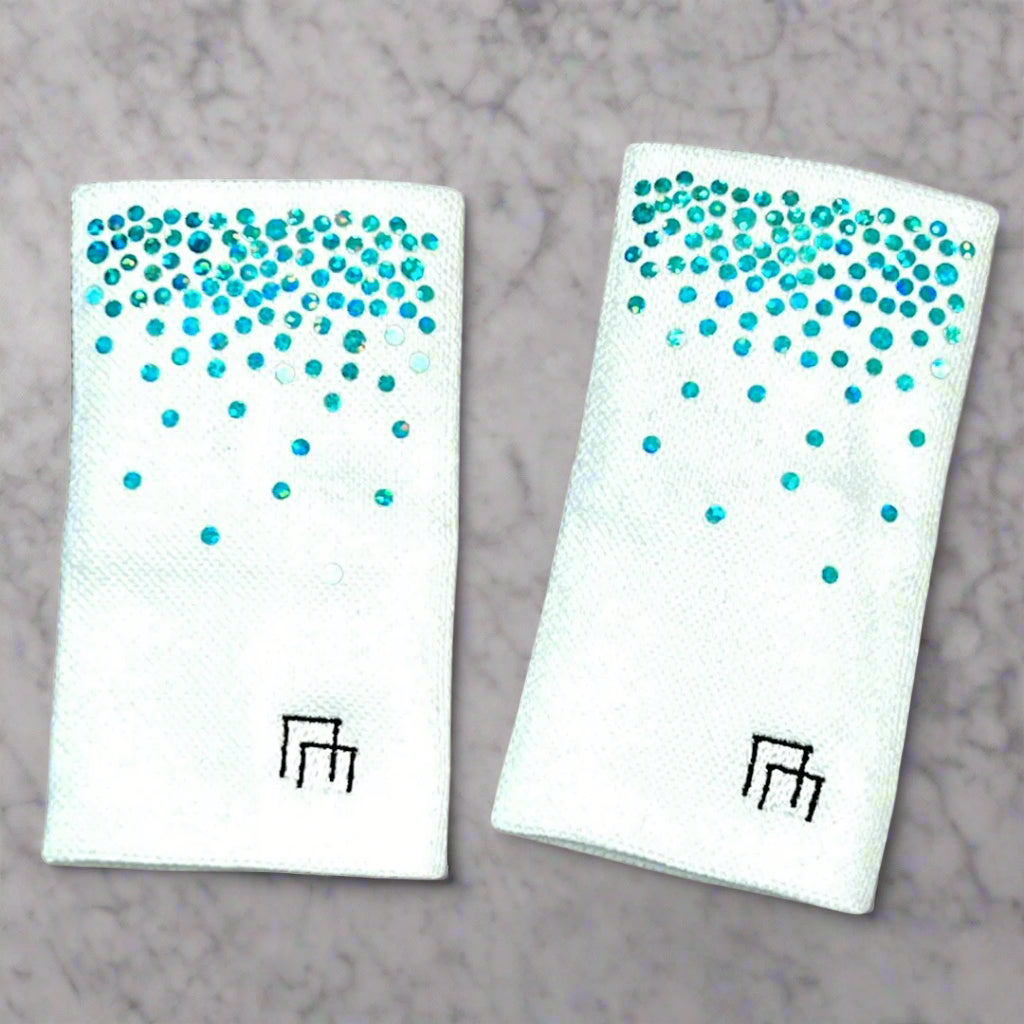 Trendy cute wrist bands that help you grip up fast, best gymnastics wristbands for gymnasts.
