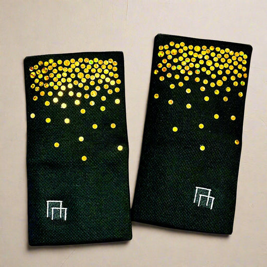 Trendy cute wrist bands that help you grip up fast, best gymnastics wristbands for gymnasts.
